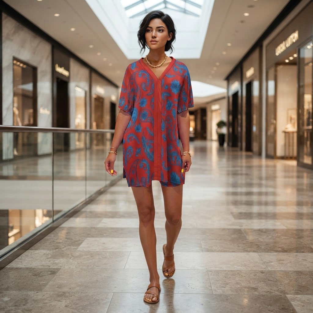 Boho Chic Two Piece Shorts Set V-Neck Dolman Sleeve Casual Lounge Wear