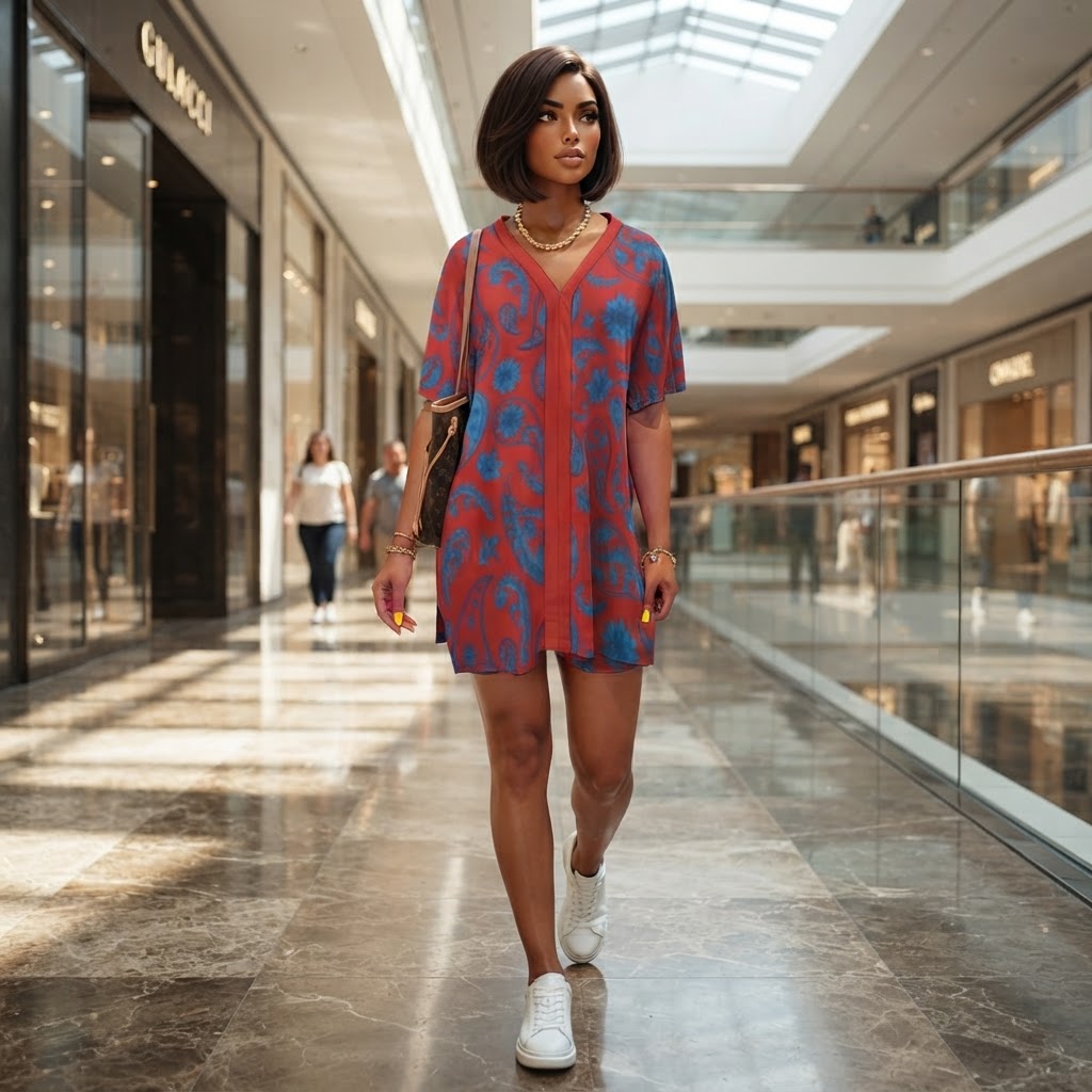 Boho Chic Two Piece Shorts Set V-Neck Dolman Sleeve Casual Lounge Wear